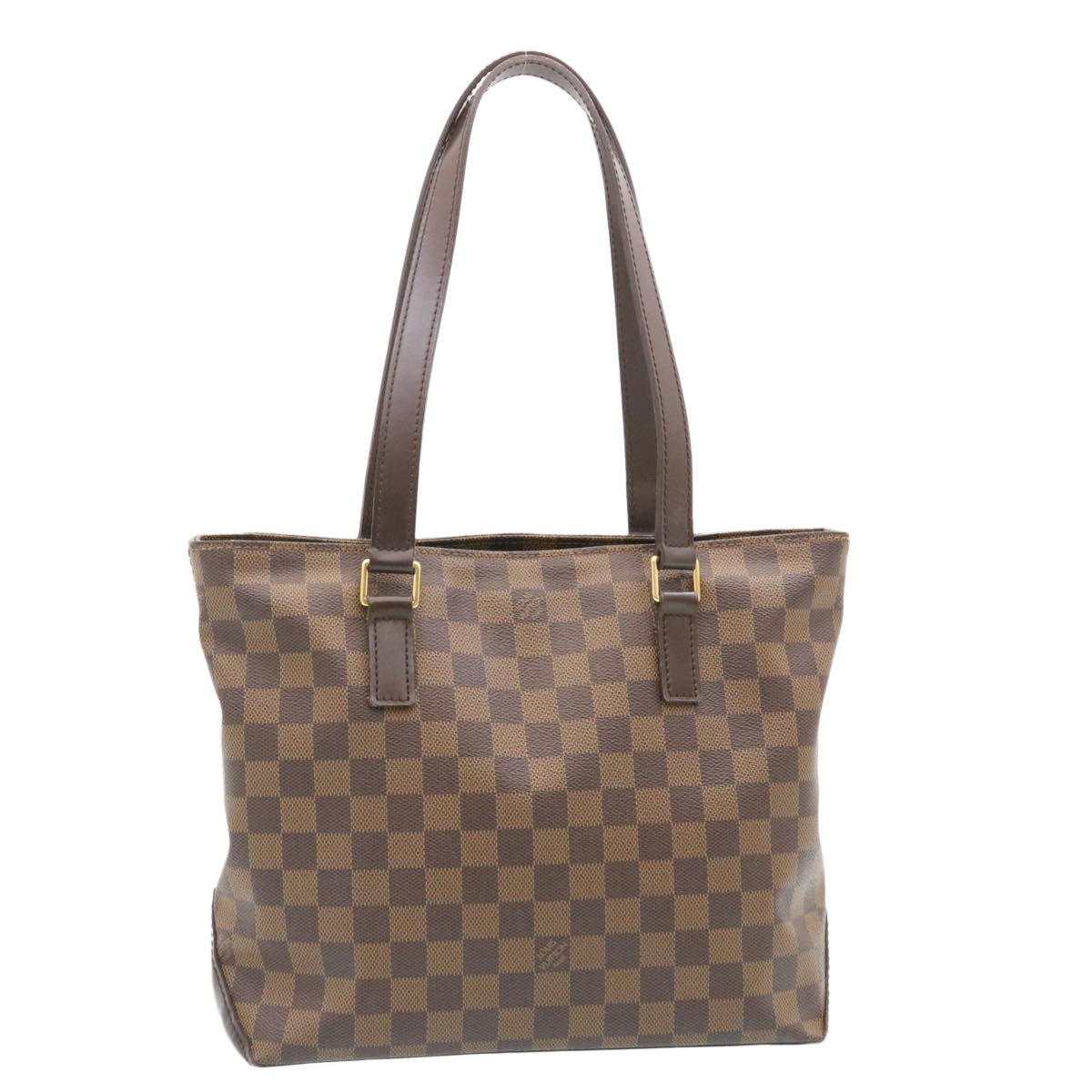 LOUIS VUITTON Damier Ebene Cabas Piano Tote Bag N51187 LV knn074
