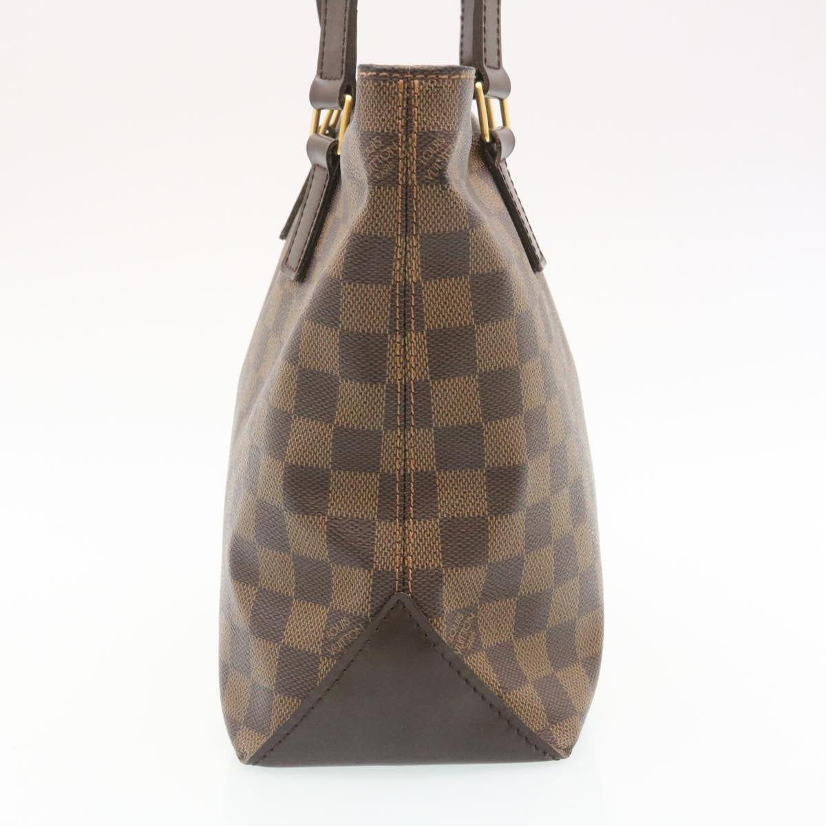 LOUIS VUITTON Damier Ebene Cabas Piano Tote Bag N51187 LV knn074