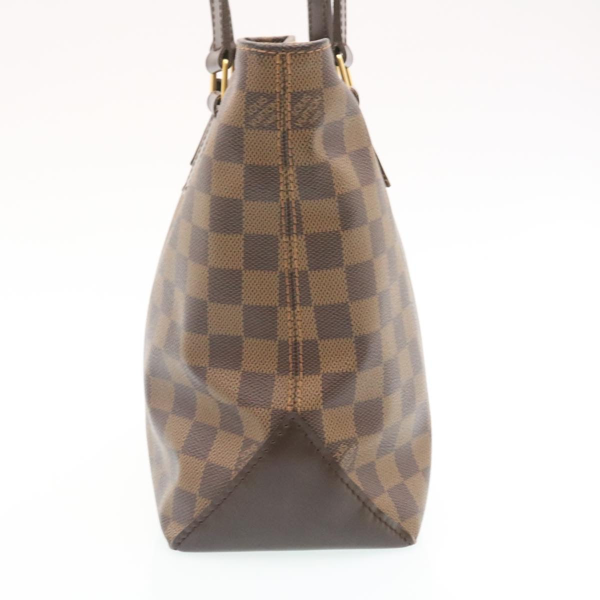 LOUIS VUITTON Damier Ebene Cabas Piano Tote Bag N51187 LV knn074