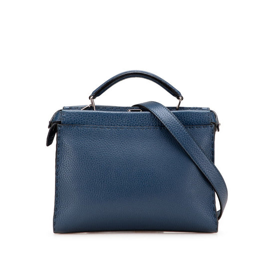 Fendi Peekaboo Fit Mini Leather 2way Bag