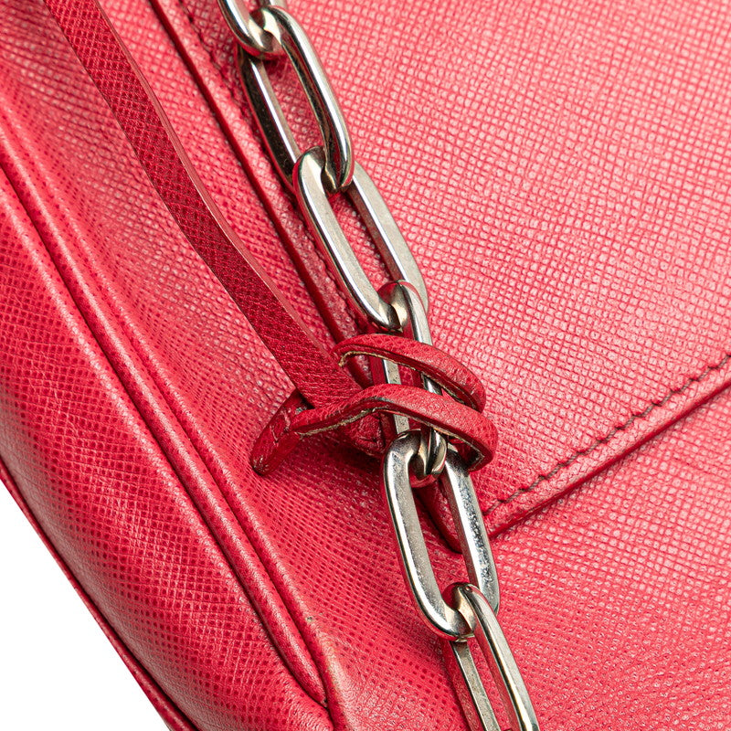 Prada BT0974 Saffiano Chain Shoulder Bag