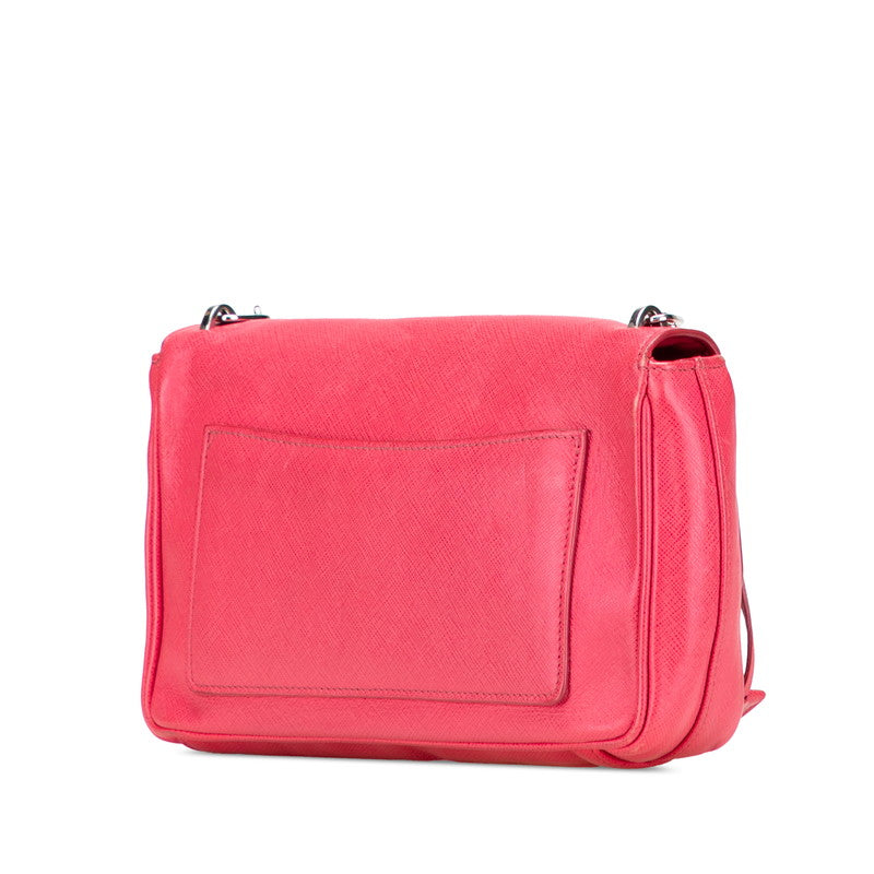 Prada BT0974 Saffiano Chain Shoulder Bag
