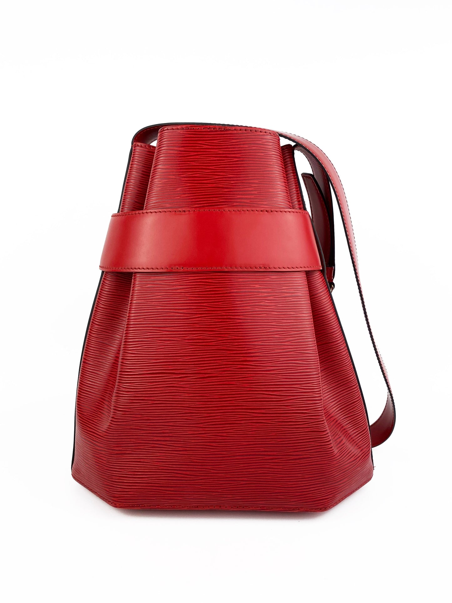Louis Vuitton Red Epi Sac DEpaule PM