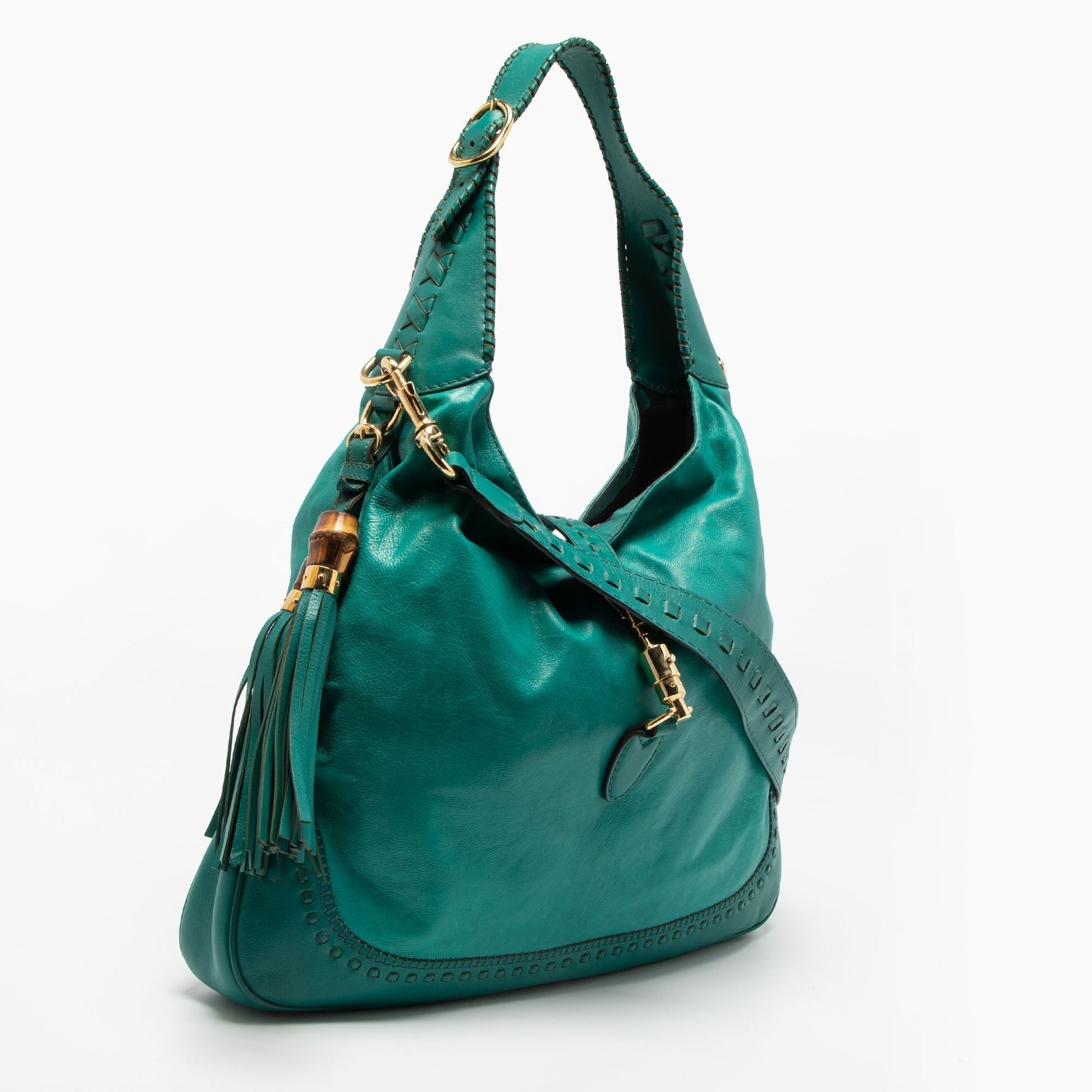 Gucci Lou Leather Shoulder Bag