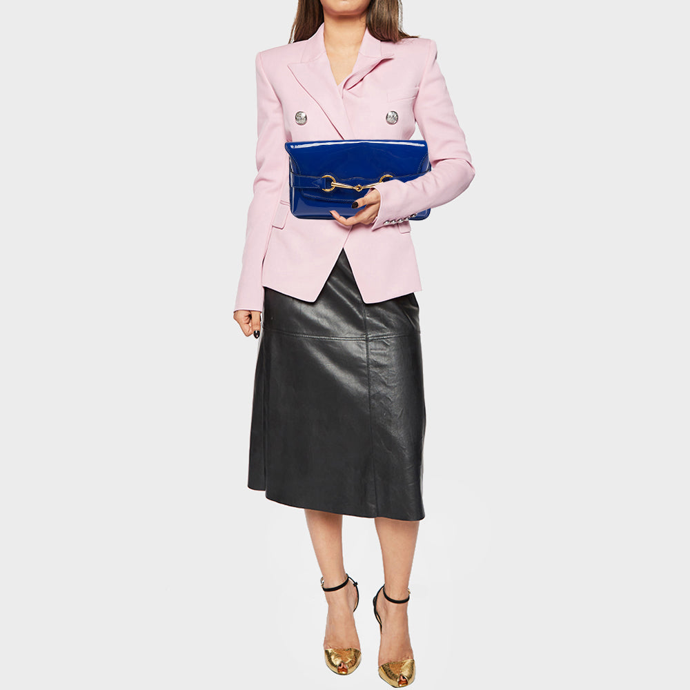 Gucci Lou Leather Clutch