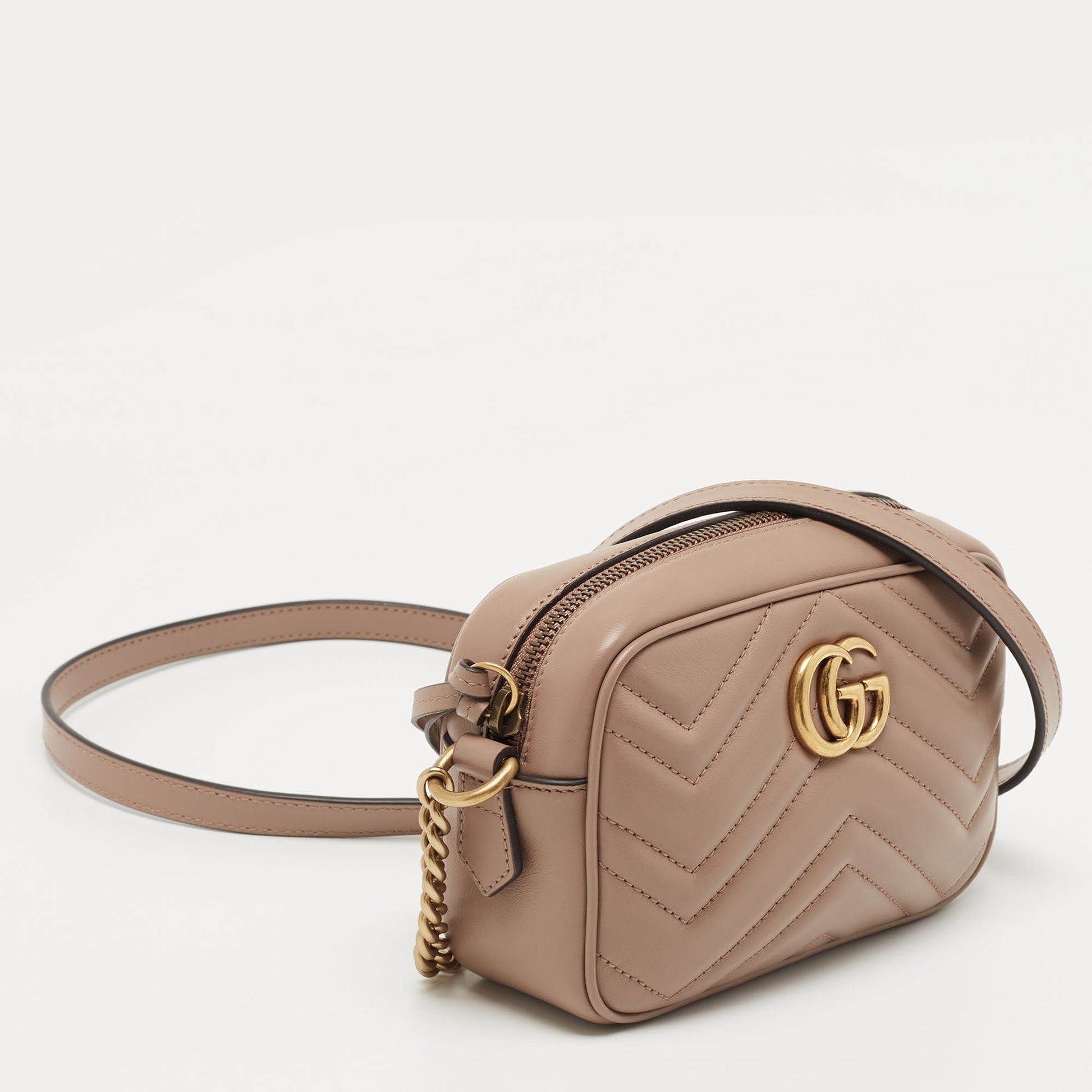 Gucci Lou Leather Mini Crossbody