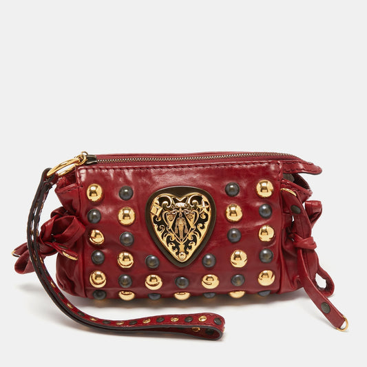 Gucci Lou Leather Clutch