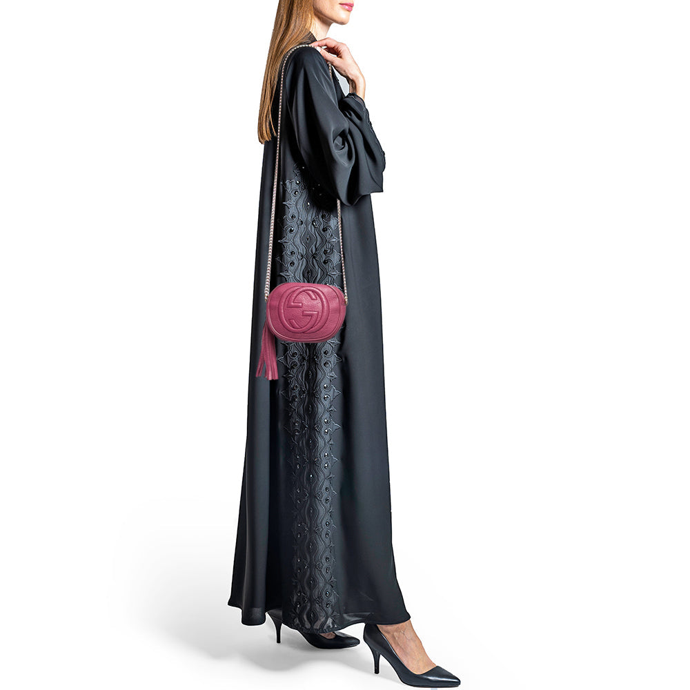 Gucci Lou Chain Leather Crossbody