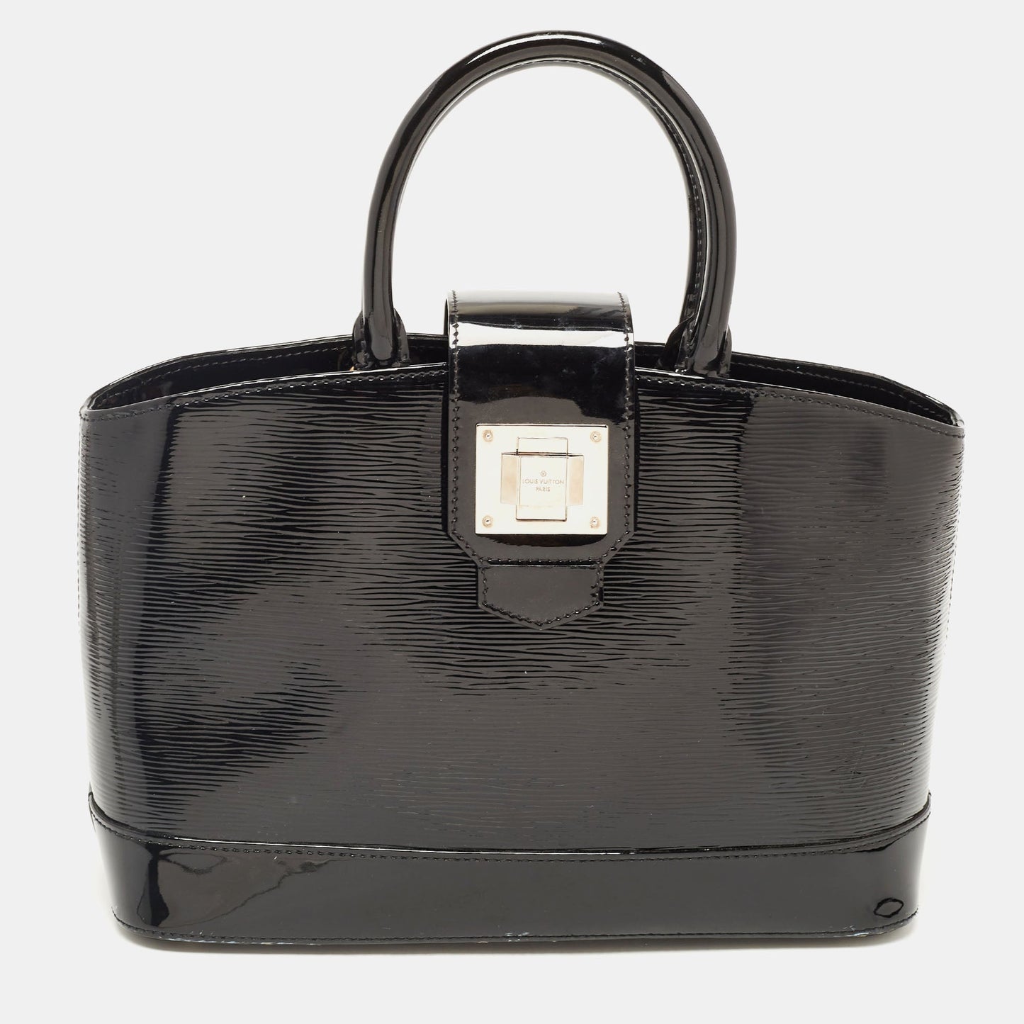 LOUIS VUITTON Black Electric Epi Leather Mirabeau PM Bag