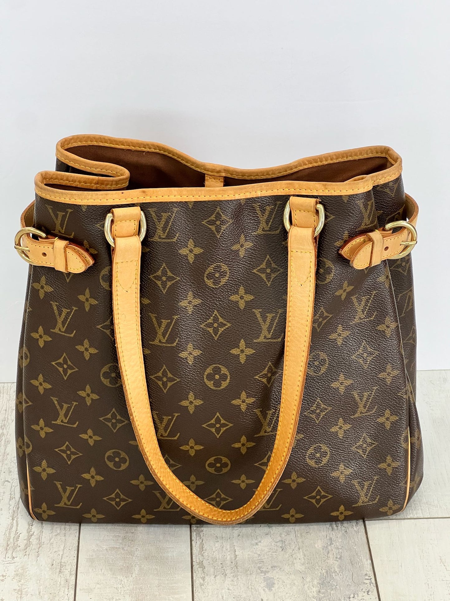 LOUIS VUITTON LV MONOGRAM BATIGNOLLES VERTICAL BAG