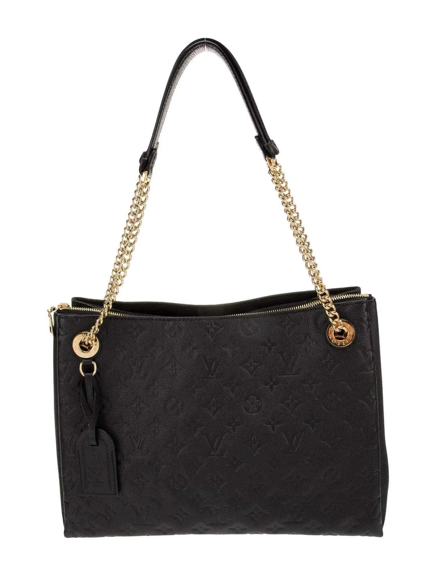 LOUIS VUITTON CALFSKIN LEATHER SURENE TOTE BAG