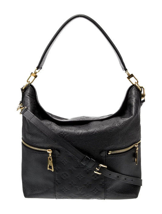 LOUIS VUITTON LV MONOGRAM EMPERINTE LEATHER MELIE SHOULDER BAG