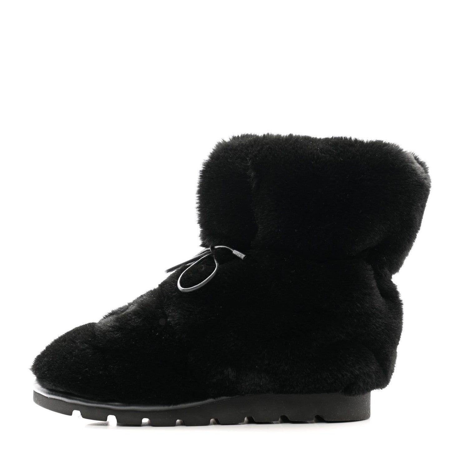 LOUIS VUITTON MONOGRAM MINK SLIPPERS