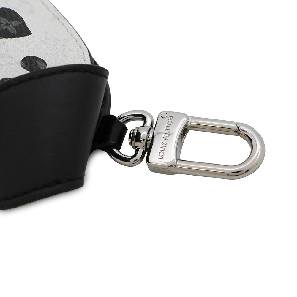 LOUIS VUITTON Bag Charm?LV Dog Noir/White/PinkM02273 Monogram