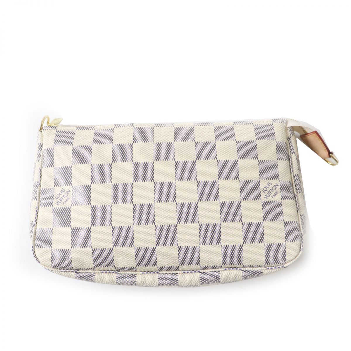 LOUIS VUITTON Accessory pouch Damier Azur Canvas gray Pochette Accessoires
