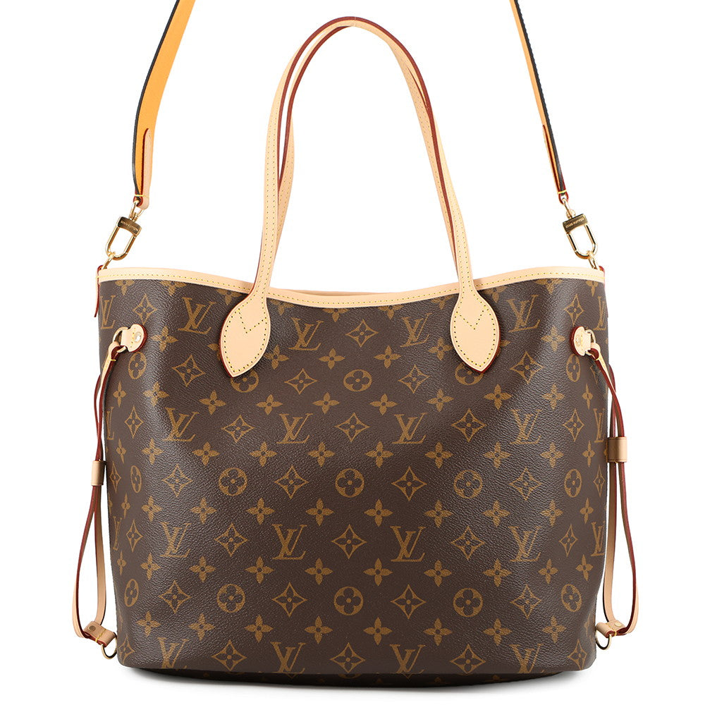 LOUIS VUITTON Neverfull?Inside Out JauneSaffronM11947 Monogram Size MM