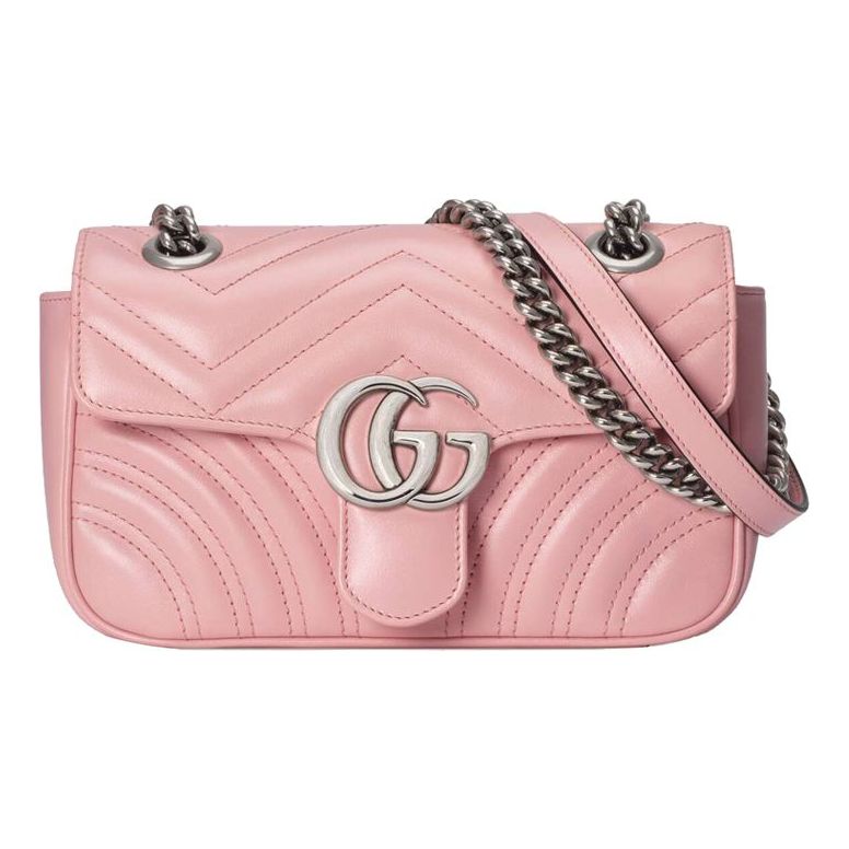 Gucci Chain Leather Shoulder Bag