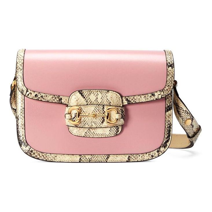 Gucci Saddle Leather Shoulder Bag