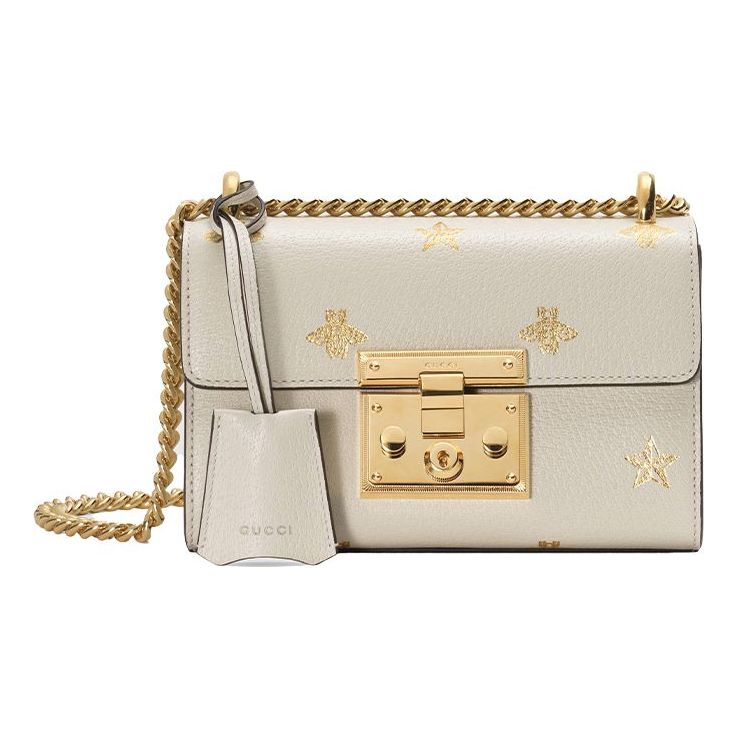 Gucci Chain Leather Shoulder Bag