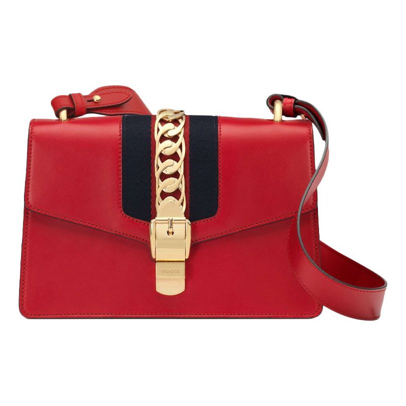 Gucci Leather Shoulder Bag