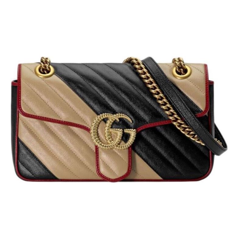 Gucci Chain Leather Shoulder Bag