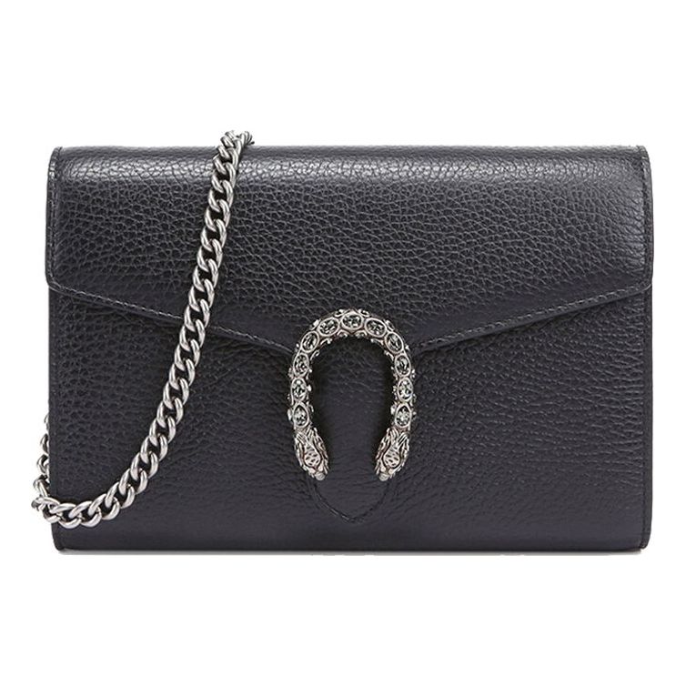 Gucci Chain Leather Shoulder Bag