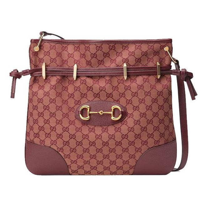 Gucci Canvas Shoulder Bag