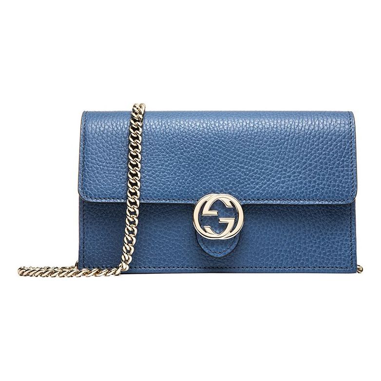 Gucci Chain Leather Crossbody