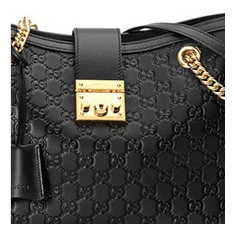 Gucci Chain Leather Tote