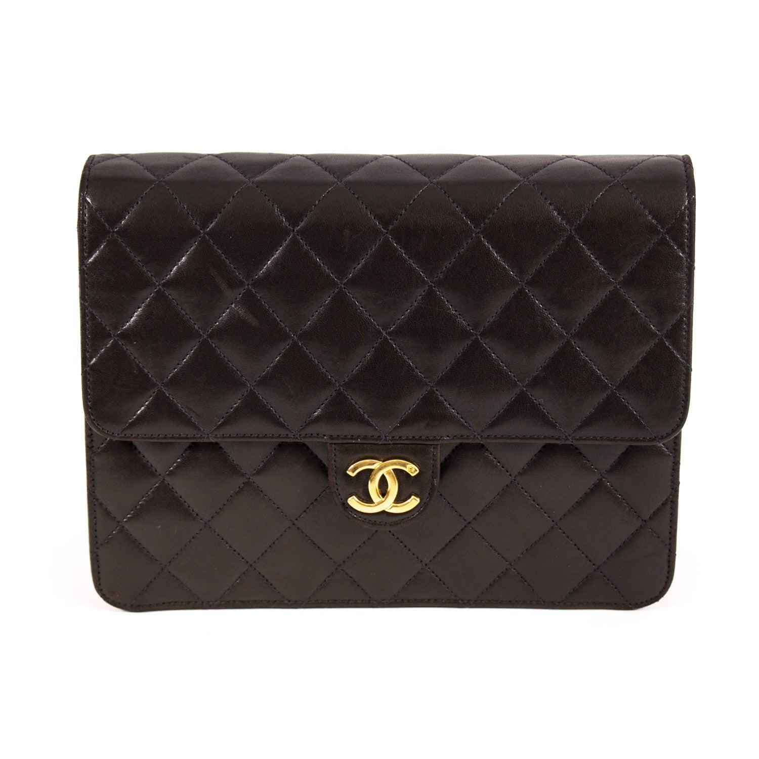 Chanel Black Chain Quilted Bag