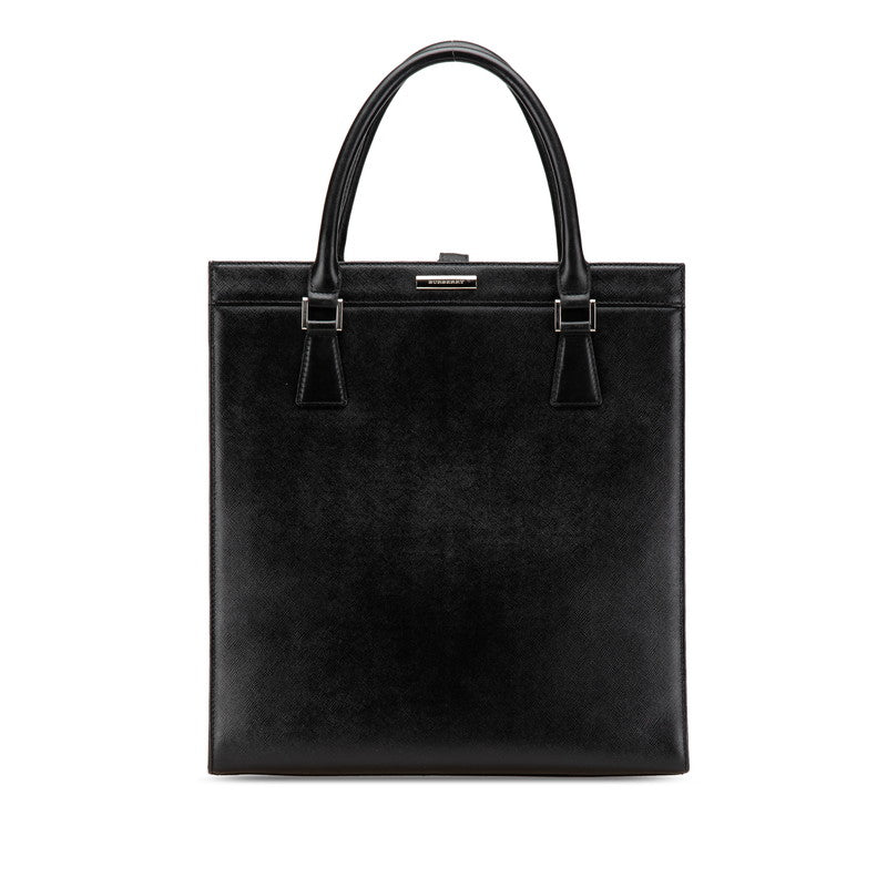 Burberry Nova Check Leather Handbag