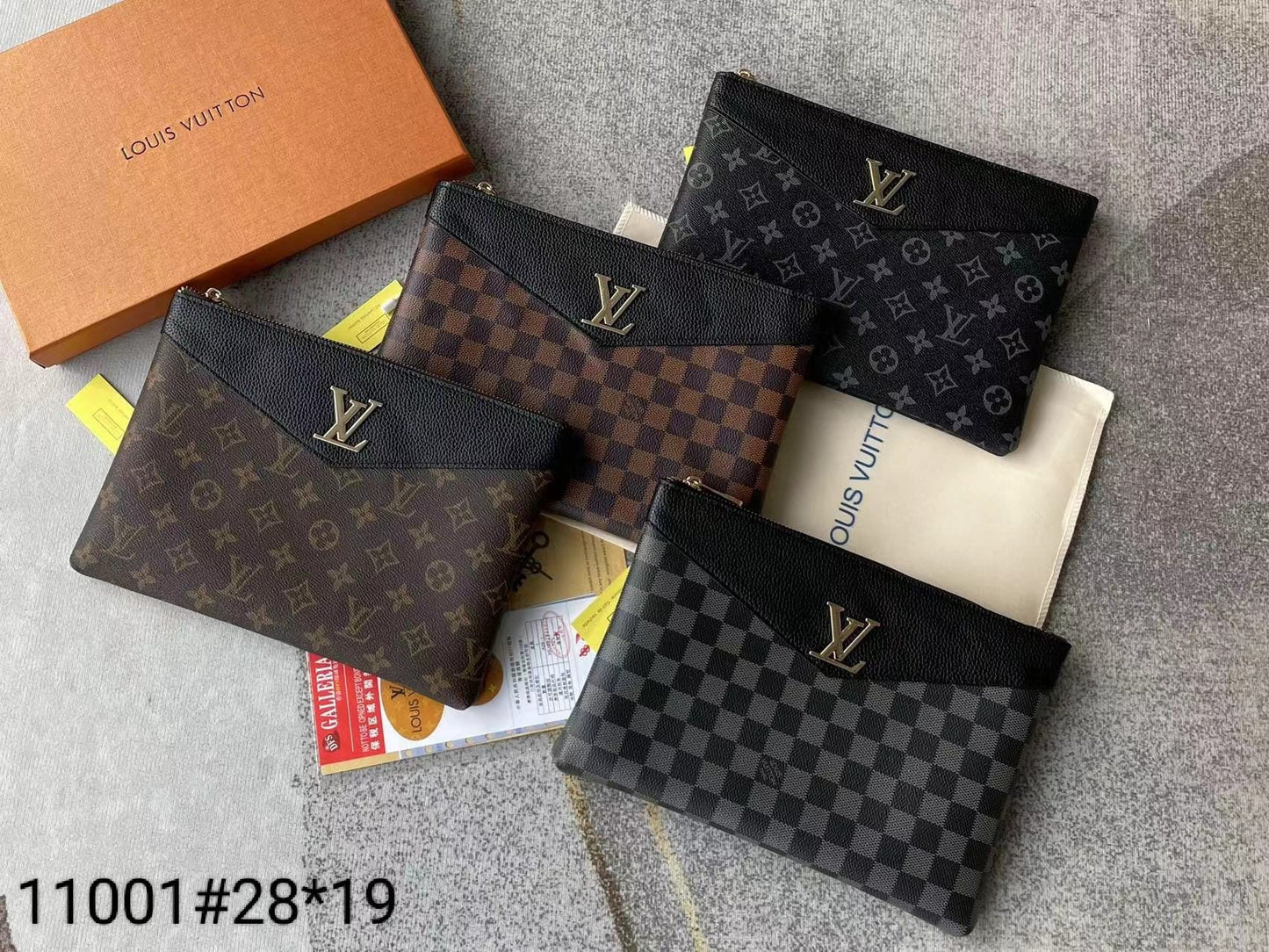 Louis vuitton handbag (wristlet bag)