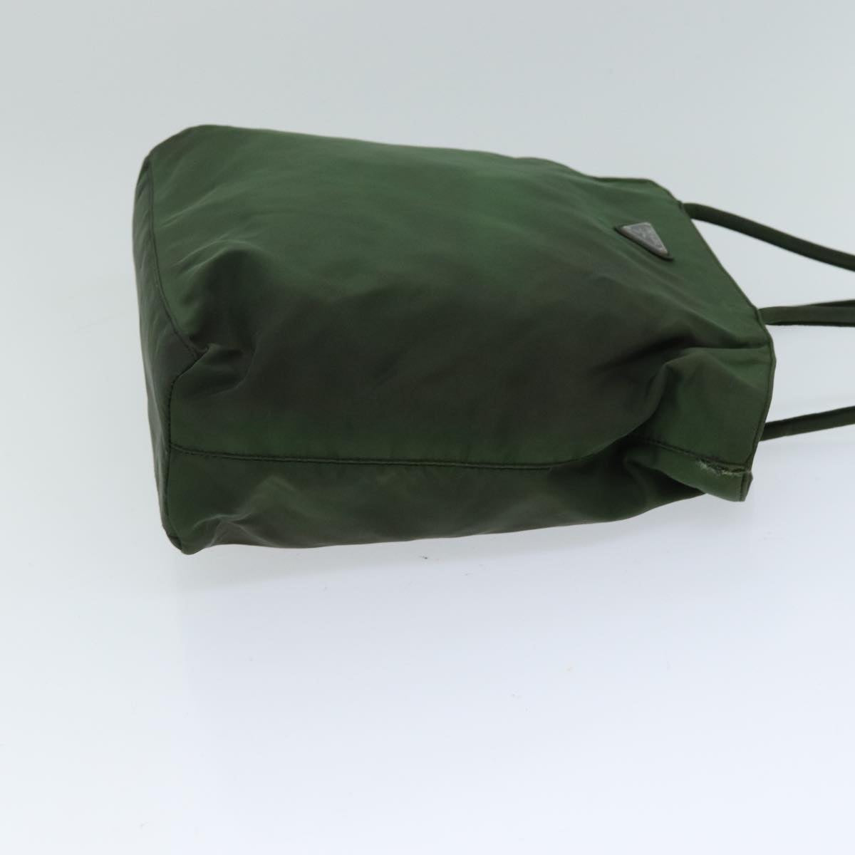 PRADA Tote Bag Nylon Khaki Auth
