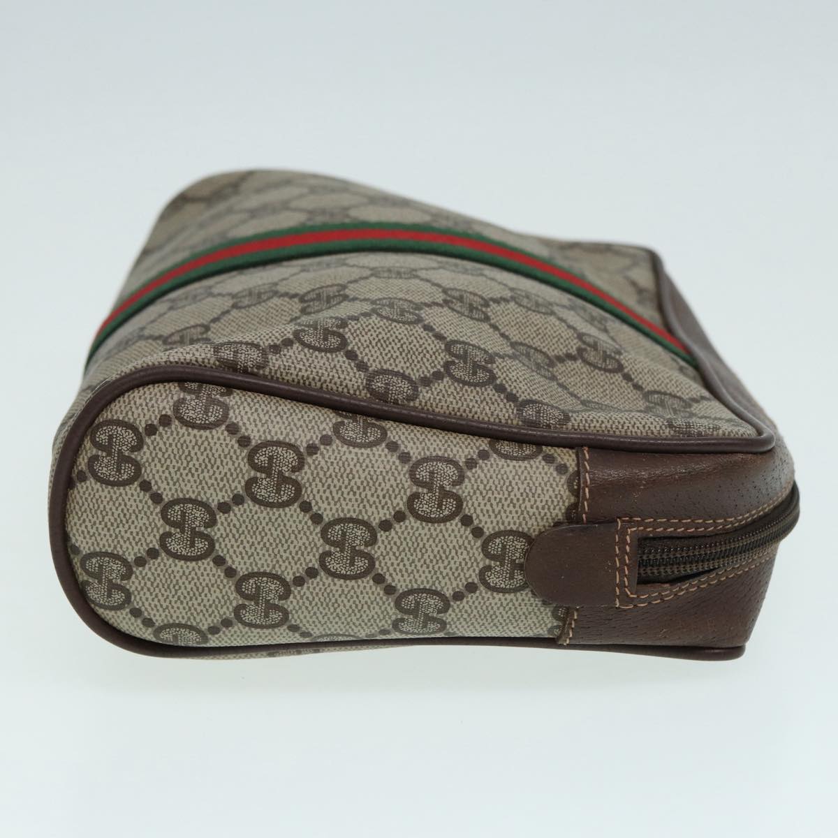 Gucci Leather Canvas Clutch