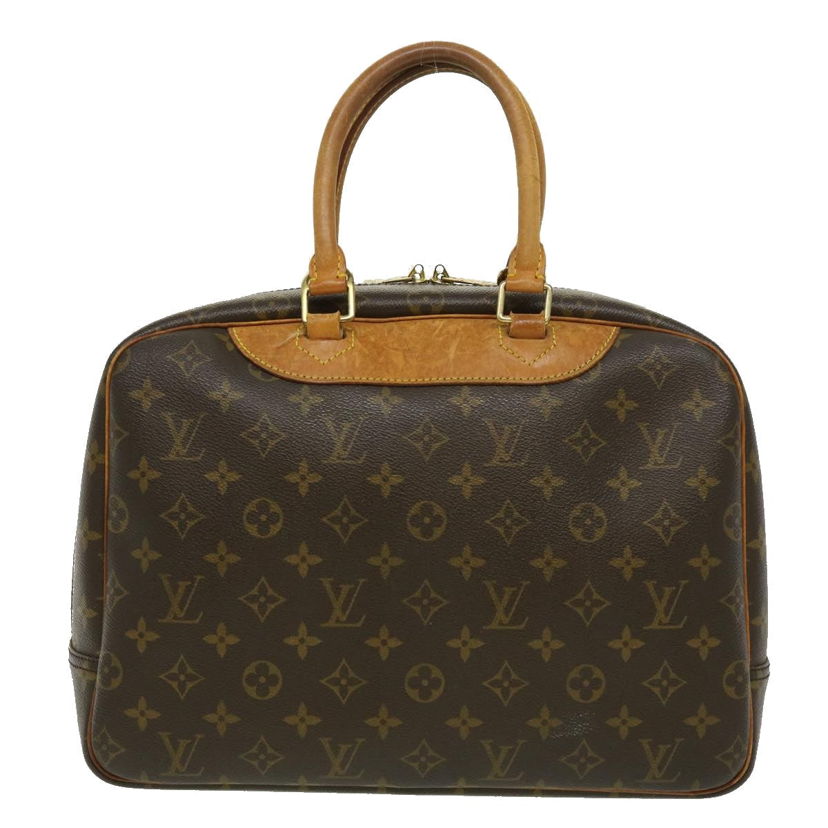 LOUIS VUITTON Monogram Deauville Hand Bag M47270 LV 35183