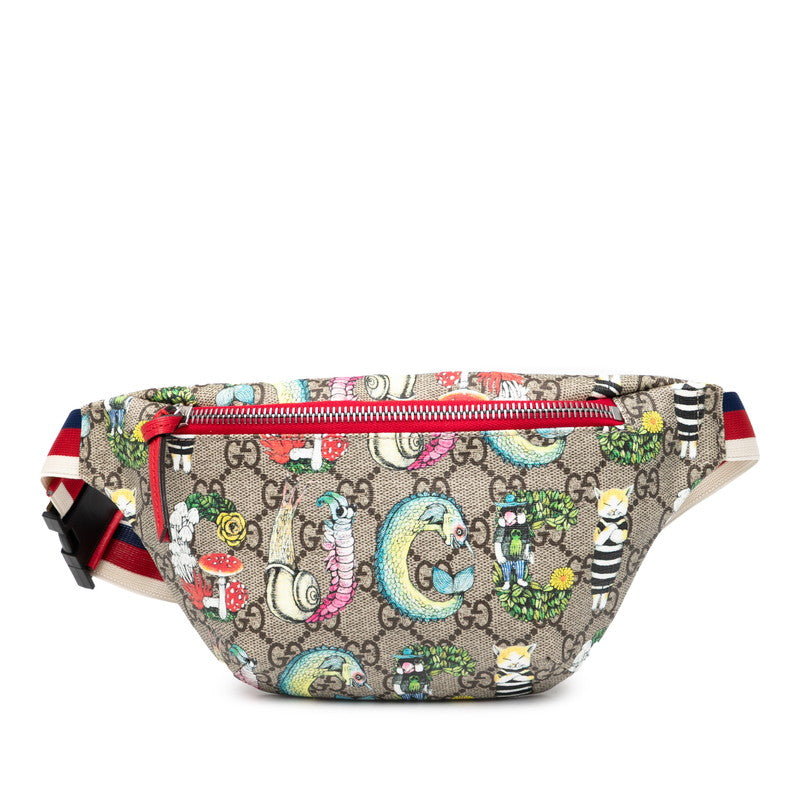Gucci Children's Ã Higuchi Yuko GG Supreme PVC Waist Bag