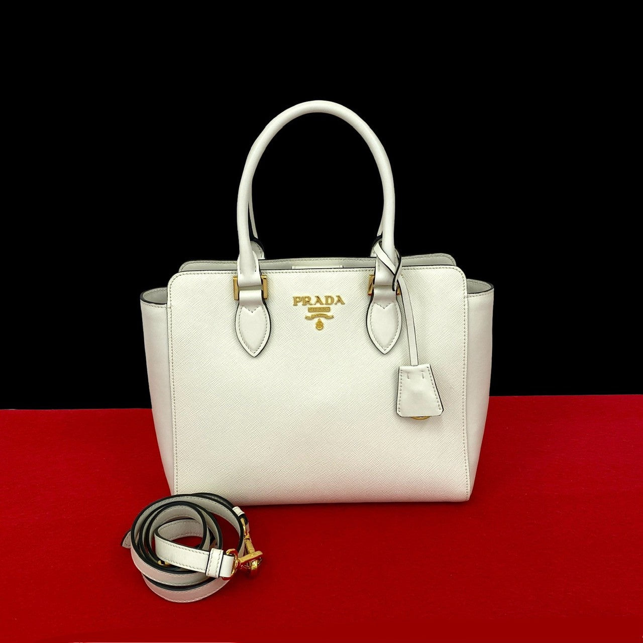 Prada Saffiano 2way Handbag