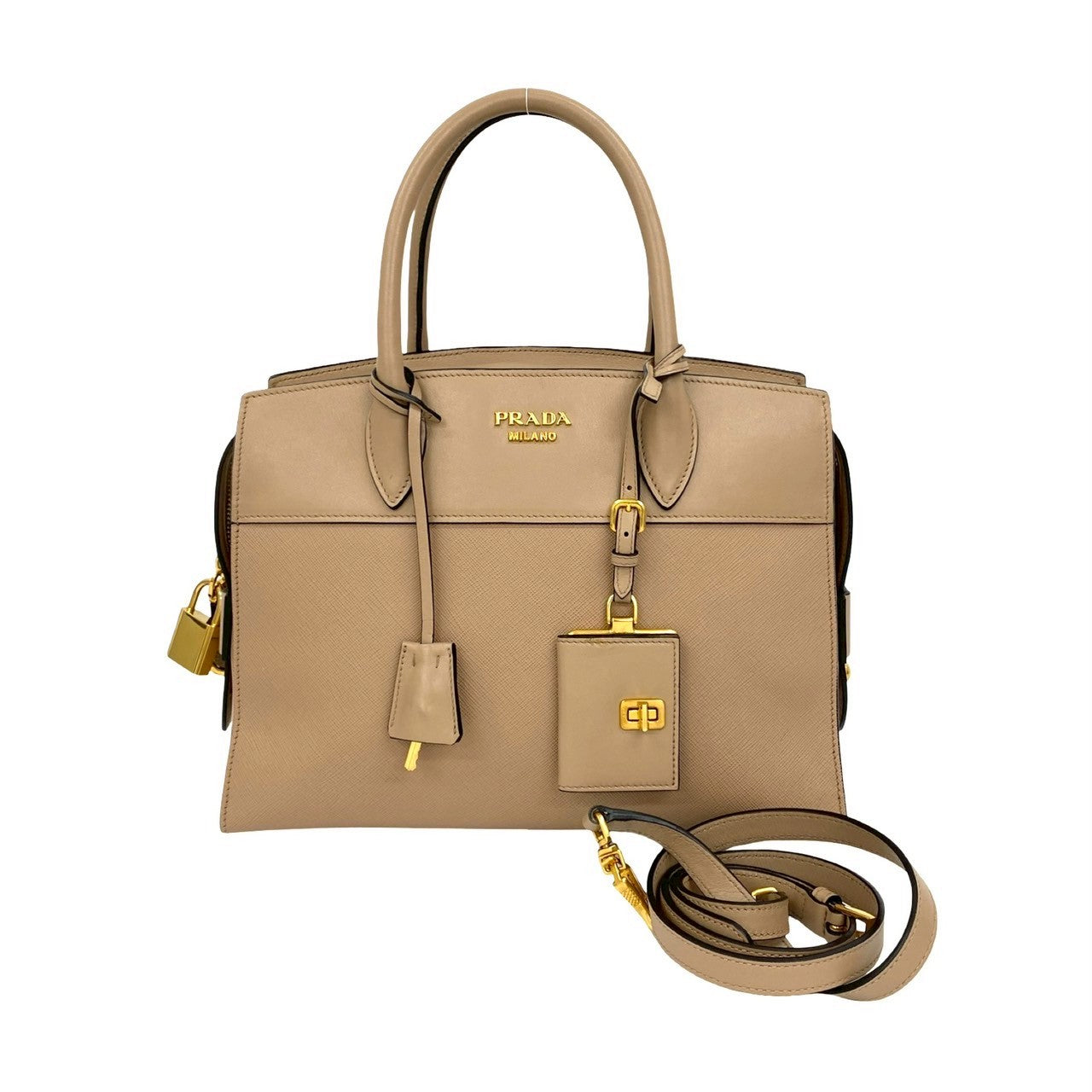 Prada Esplanade Saffiano 2way Bag