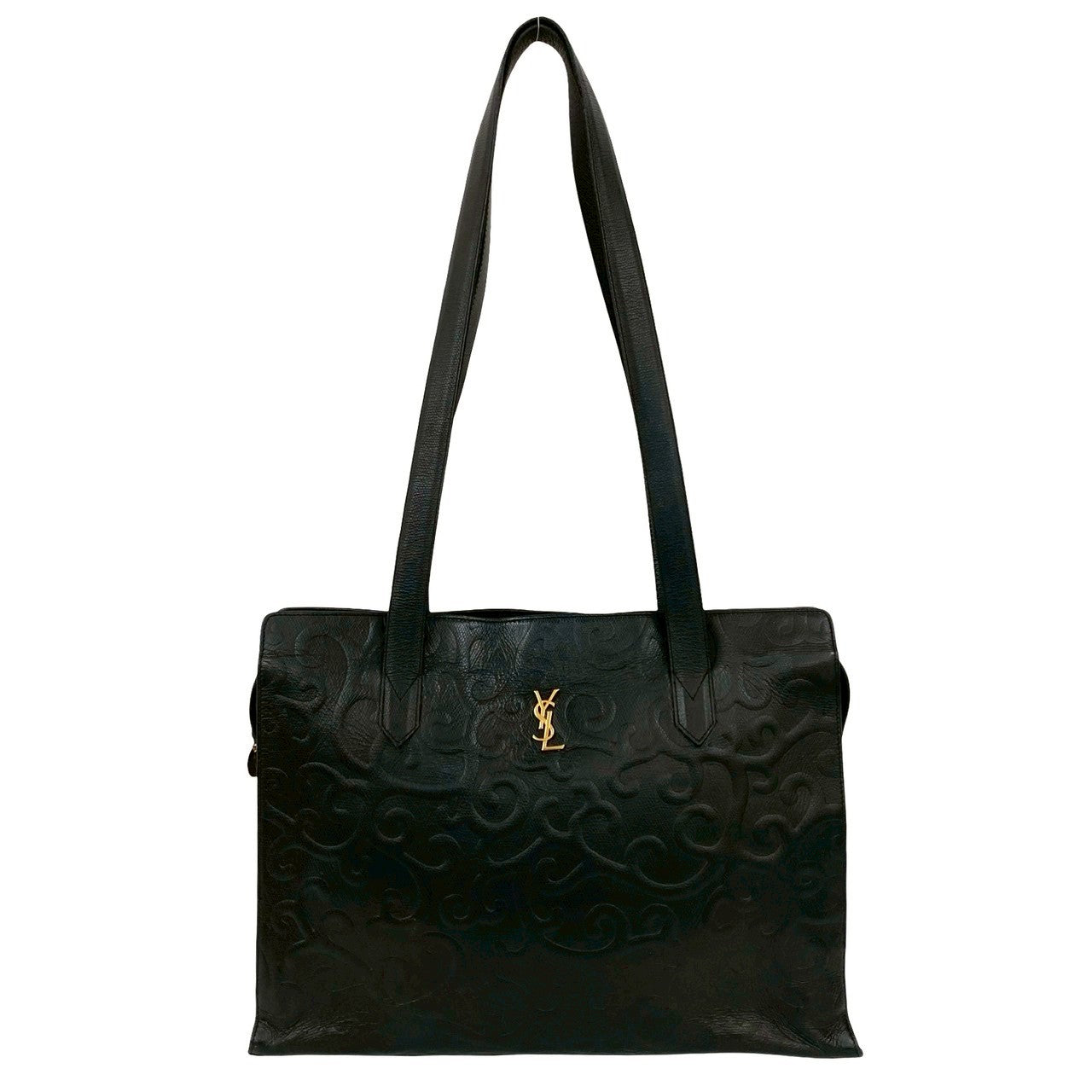 Saint Laurent Leather Tote Bag