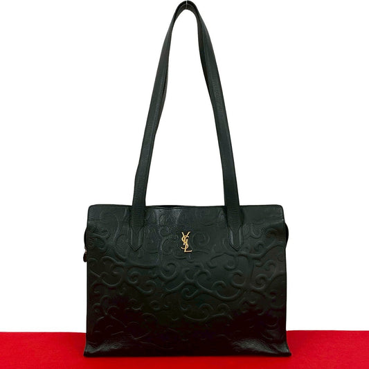 Saint Laurent Leather Tote Bag