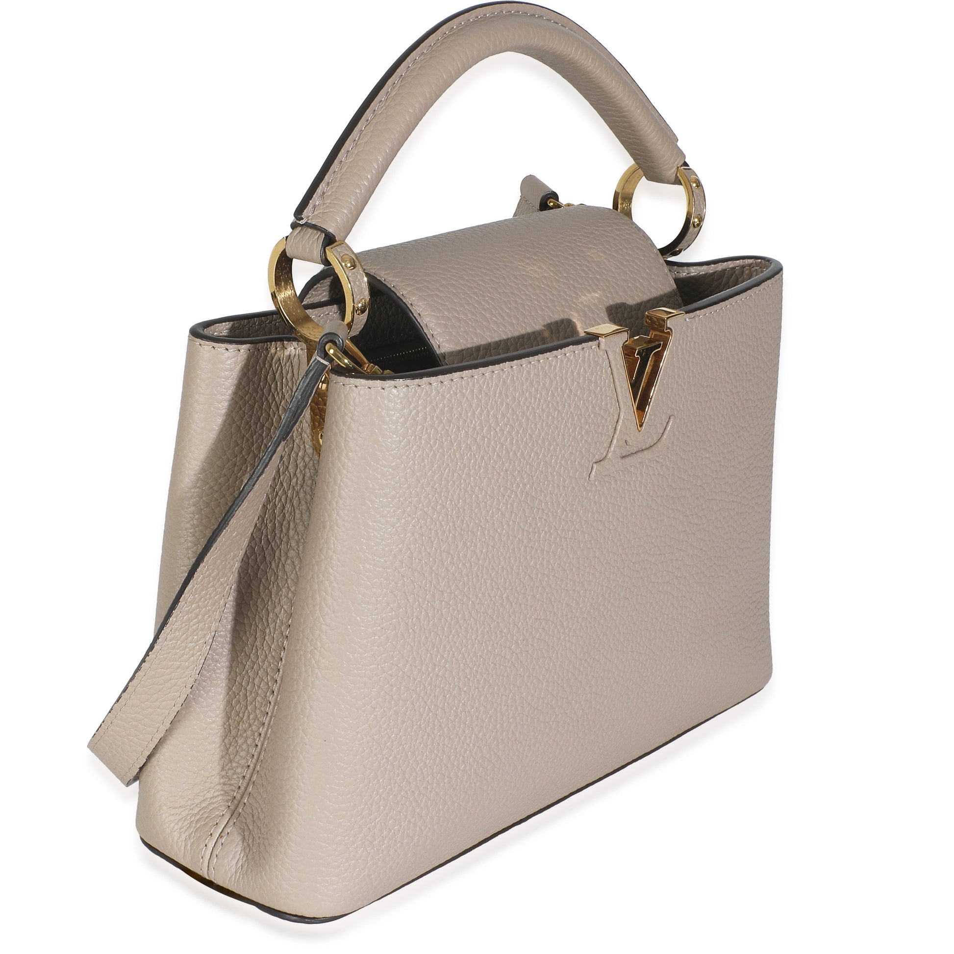 Louis Vuitton Galet Taurillon Capucines BB