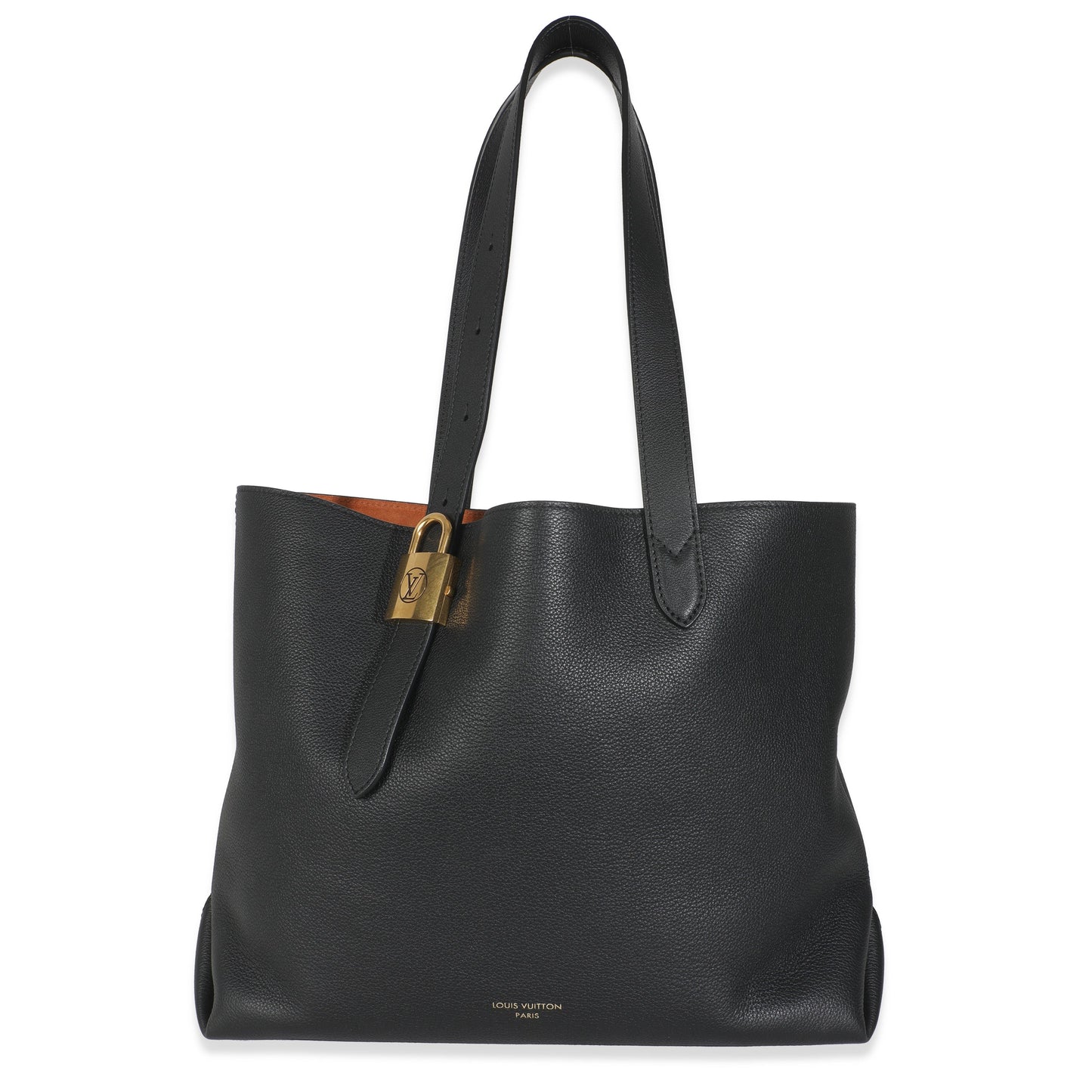 Luxury Women's Handbag | Louis Vuitton Black Grained Calfskin Low Key Cabas MM