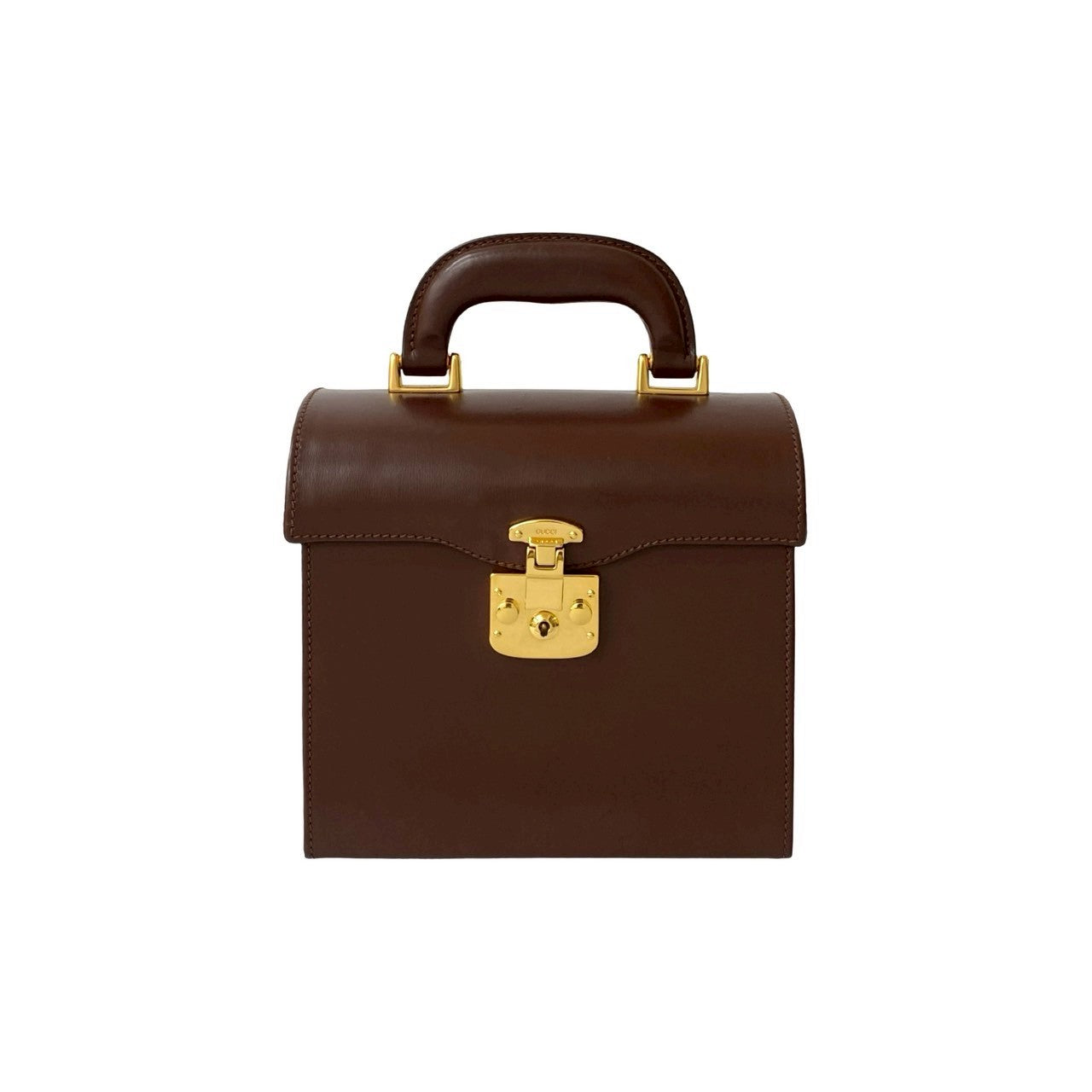Gucci Lock Leather Handbag