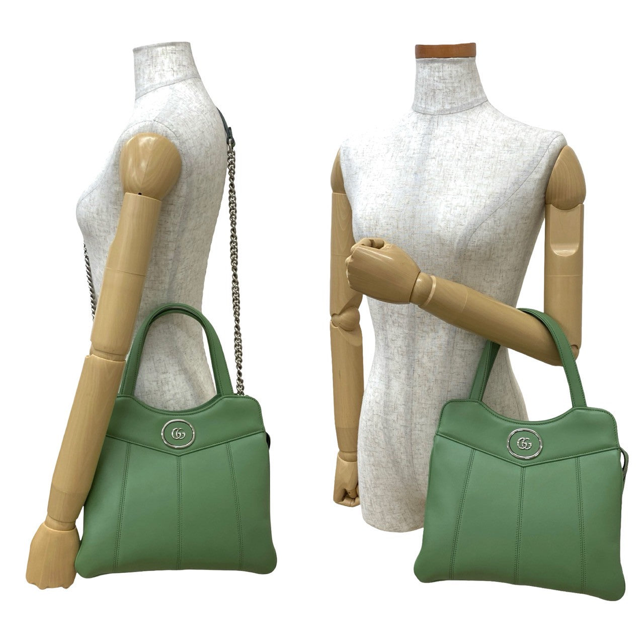 Gucci Petit GG Leather 2way Handbag