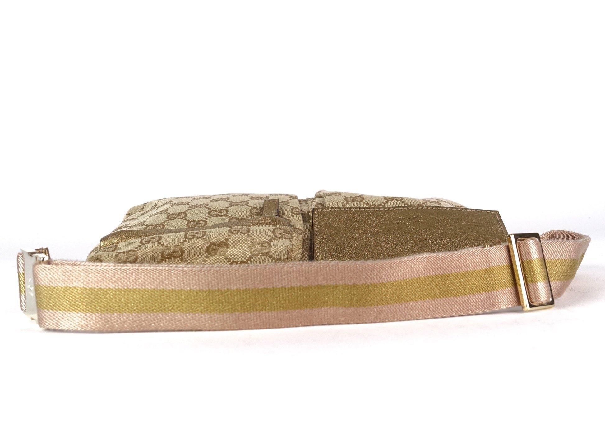 Gucci Monogram Canvas Belt Bag