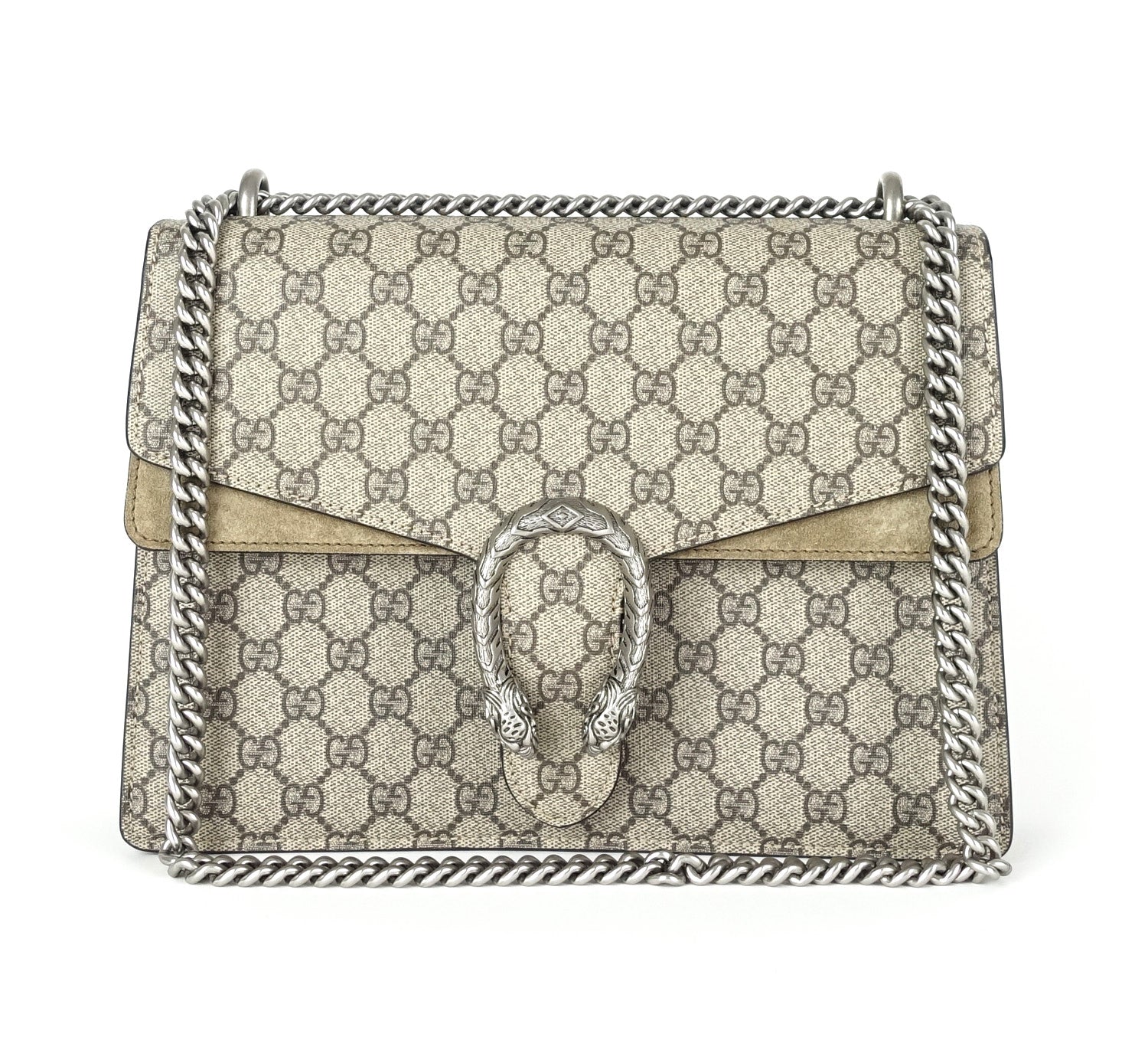 Gucci Dionysus Supreme Monogram Canvas Medium Bag