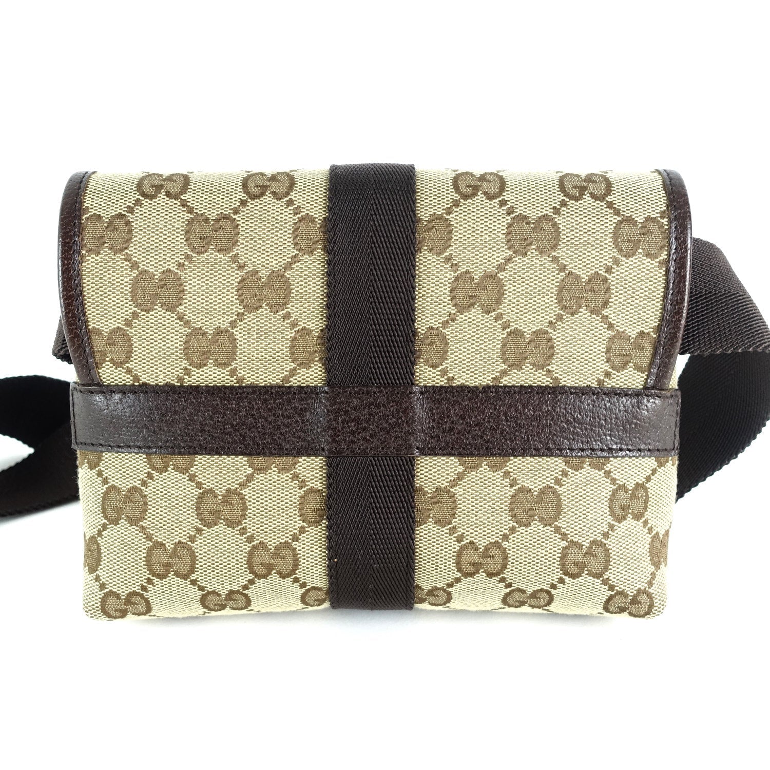 Gucci Monogram Canvas Belt Bag