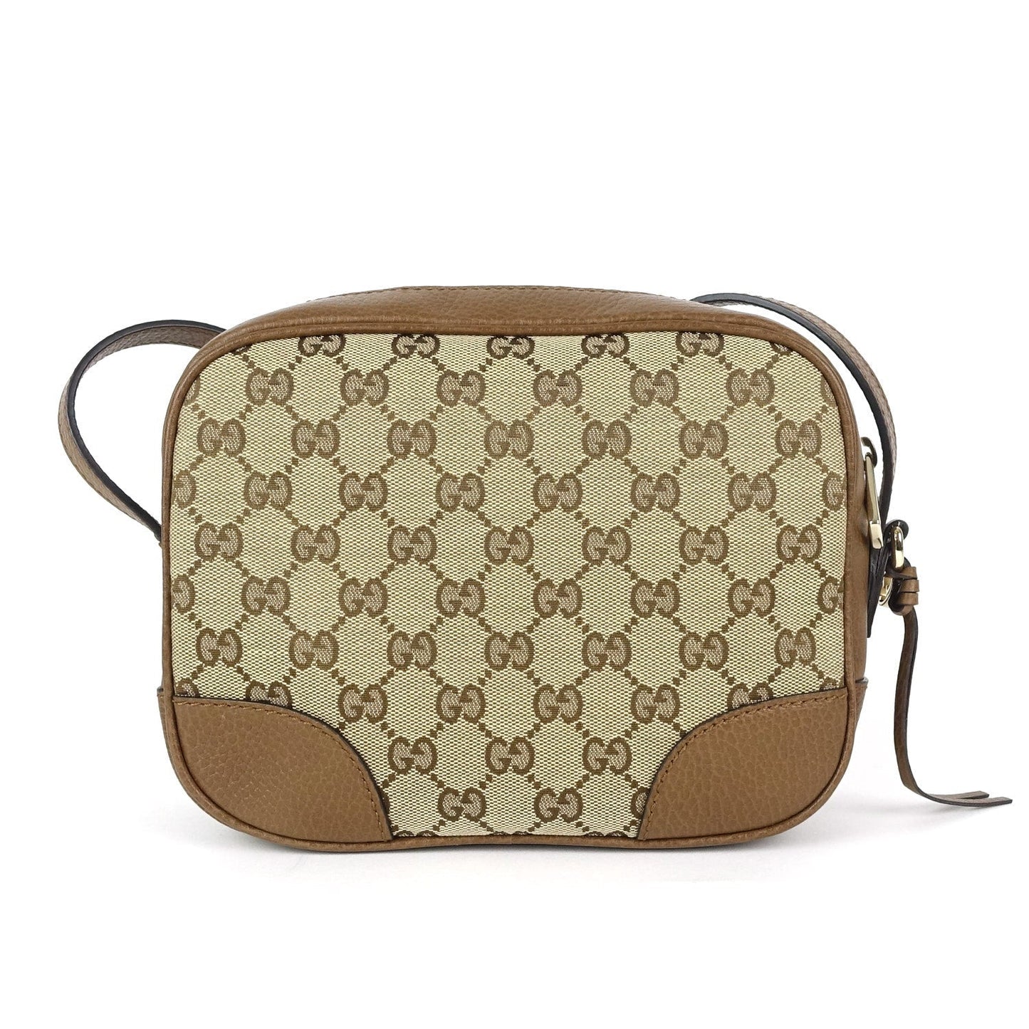 Gucci Bree Monogram Canvas Messenger Bag