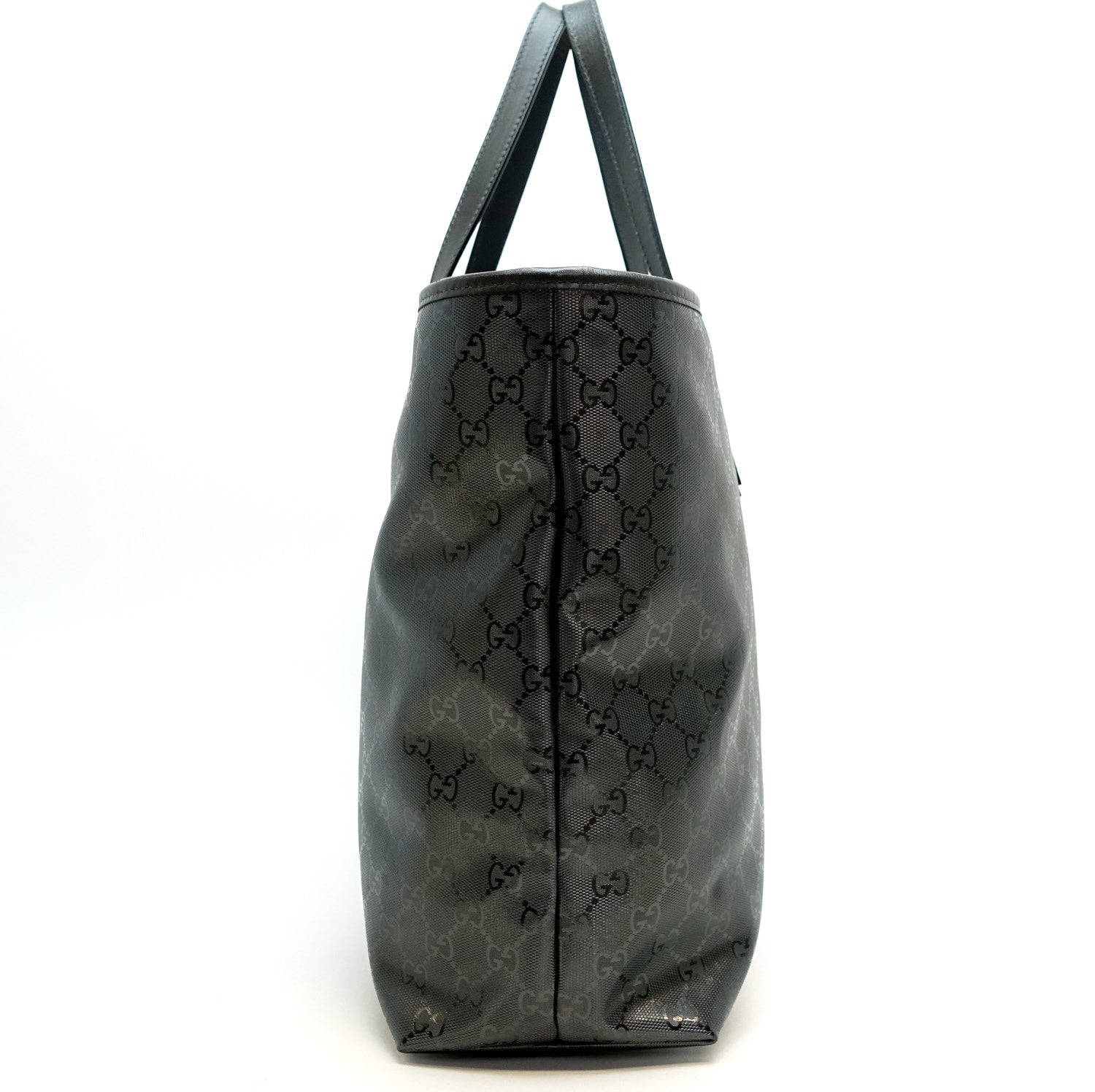 Gucci Monogram Imprime Coated Canvas Bag