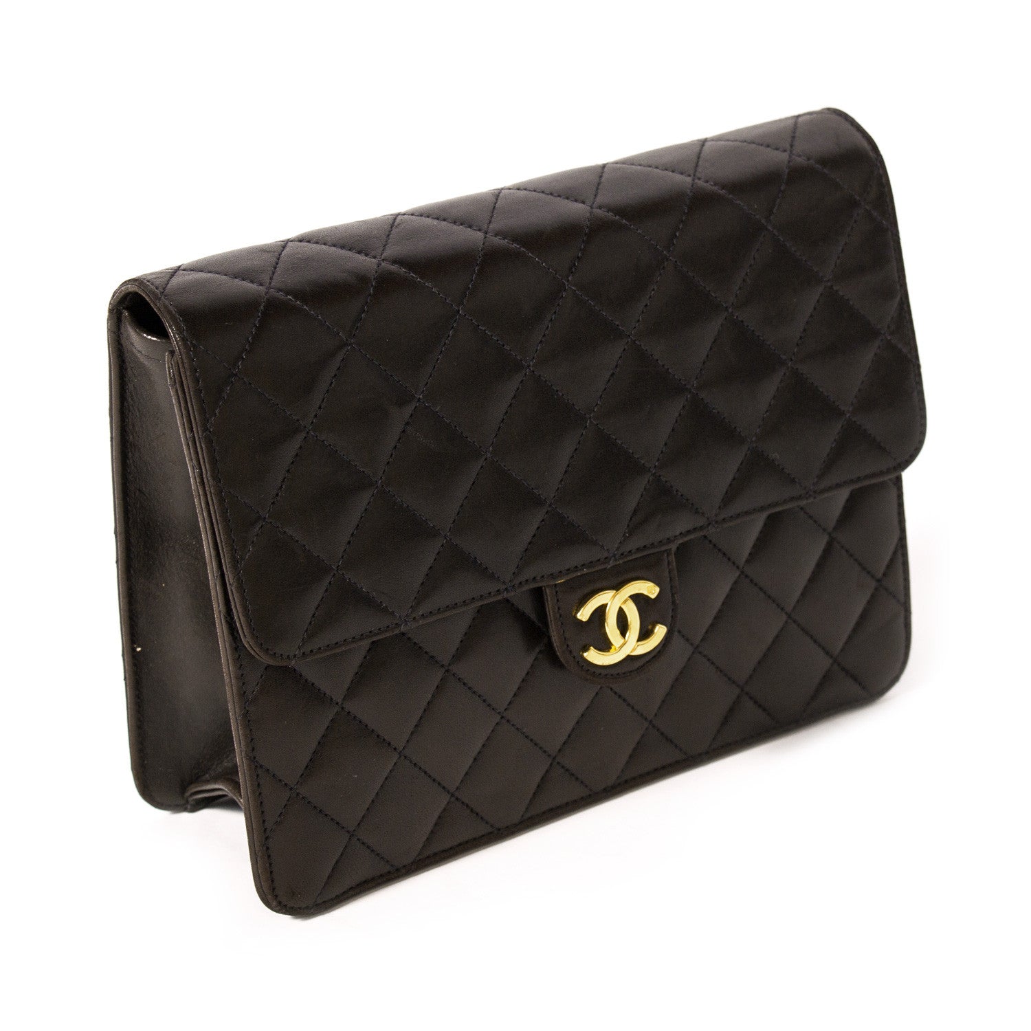 Chanel Black Chain Quilted Bag